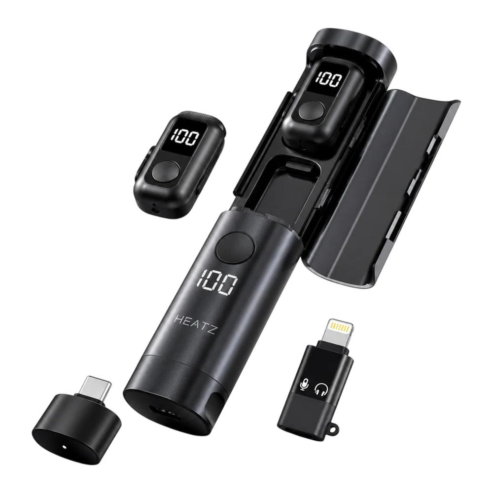 HEATZ ZU36 4-in-1 Wireless AI ANC Microphone